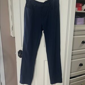 Greg Norman Collection Men's Dark Blue Dress Pants